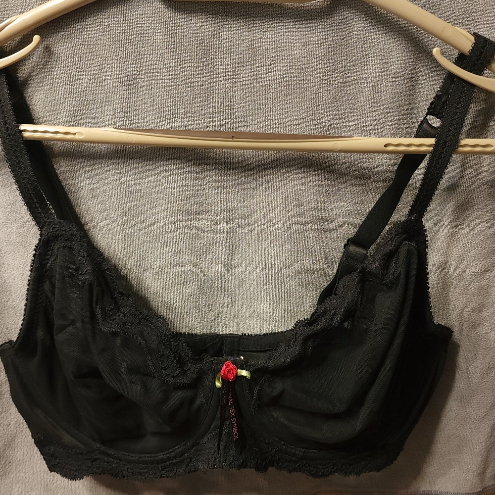 Fredericks of Hollywood Sheer Vintage Bra